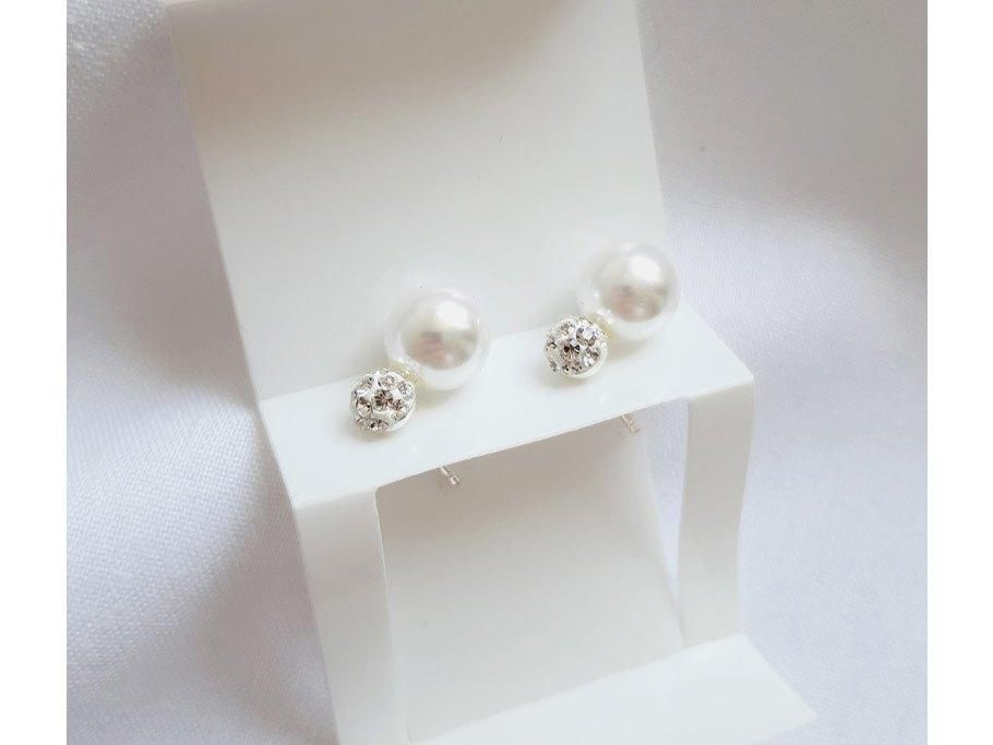 گوشواره نقره مروارید دار، درخششی به لطافت مروارید|بدلیجات|اردبیل, |دیوار