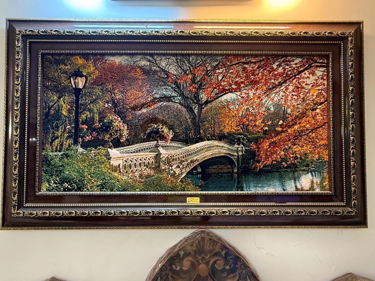 تابلو فرش ماشینی کاملا سالم|تابلو فرش|اصفهان, سرتاوه|دیوار