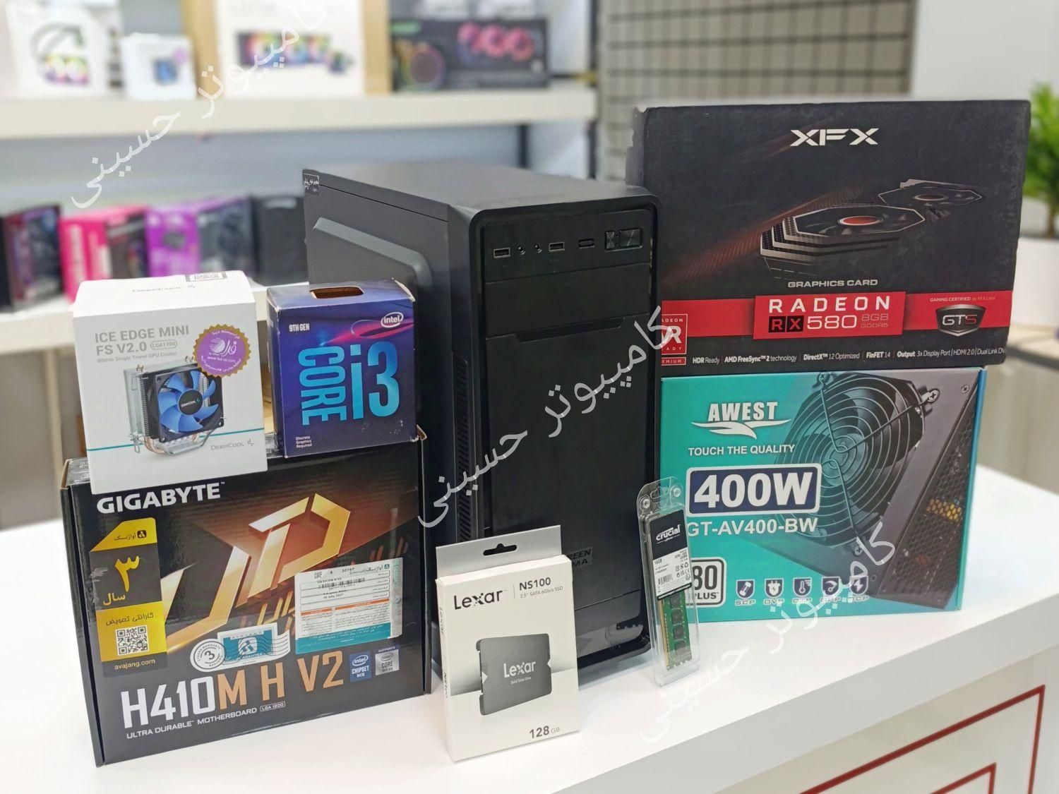 کیس کامپیوتر گیمینگ نسل۱۰ رم۱۶ هاردSSD گرافیک 8gb|رایانه رومیزی|مشهد, حجت|دیوار