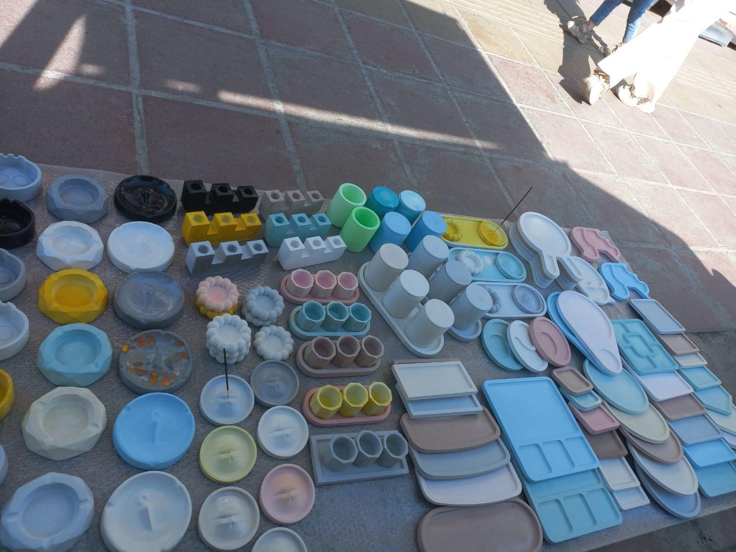 ظروف سنگ مصنویی|صنایع دستی و سایر لوازم تزئینی|محمدشهر, شهرک پیام (مهرالبرز)|دیوار