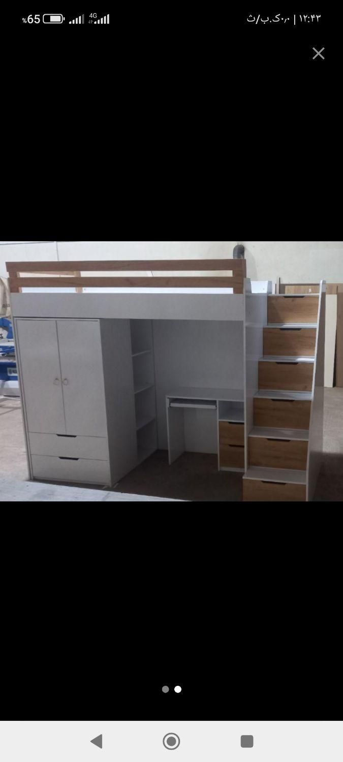 تخت دو طبقه آرتا تخت خواب رویاها|تخت و سرویس خواب|تبریز, |دیوار