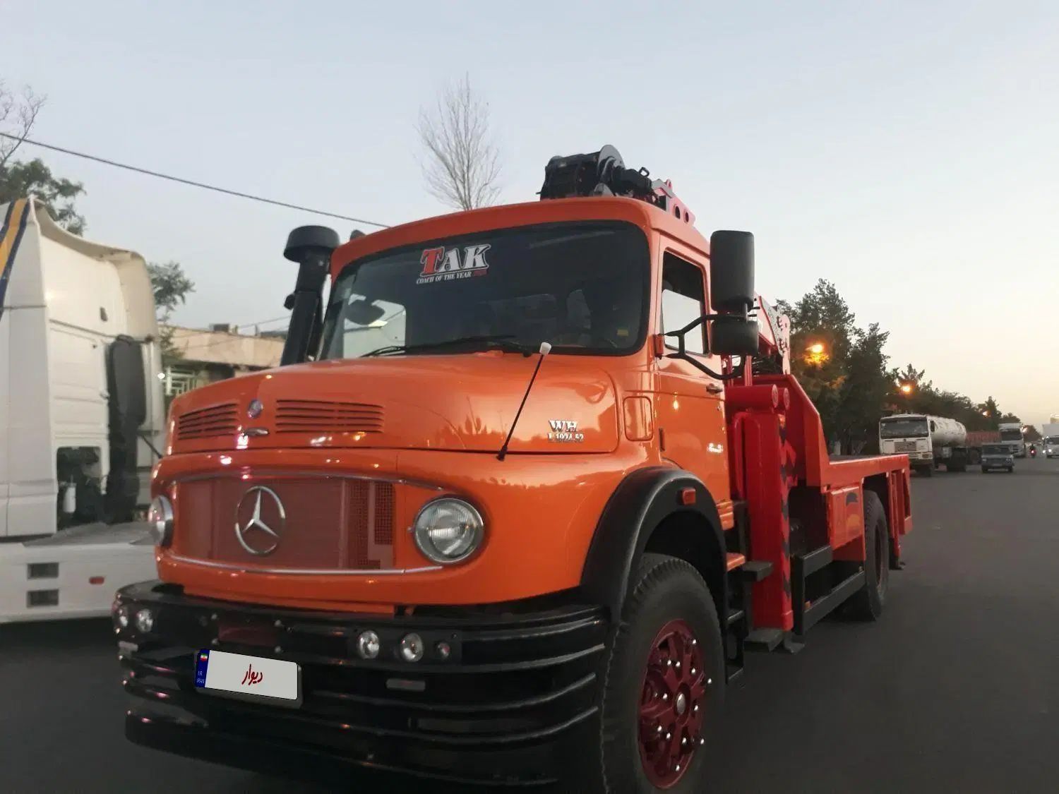 جرثقیل ۱۰تن بنز تک صفر۱۴۰۳|خودرو سنگین|اصفهان, شهریار|دیوار