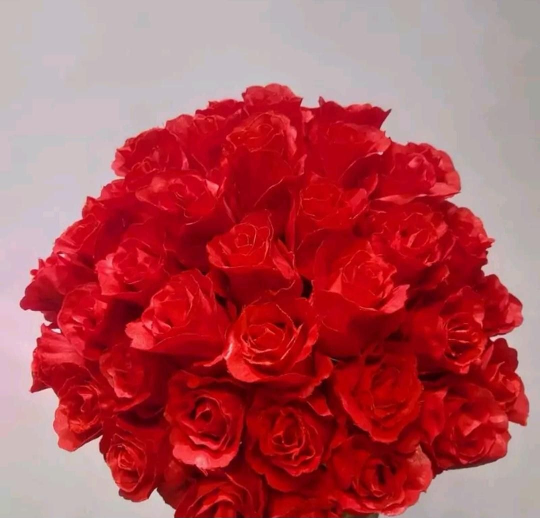 گل رز پارچه ای  مصنوعی|گل مصنوعی|قم, باجک یک|دیوار