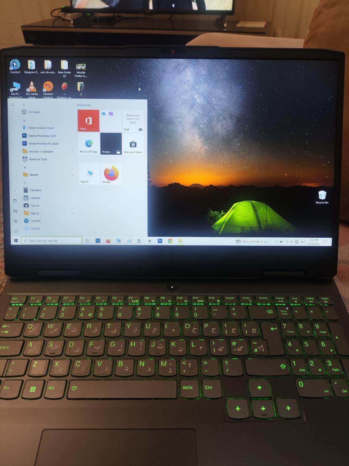 Idea pad gaming 3 rtx 3050|رایانه همراه|کرج, گلشهر|دیوار