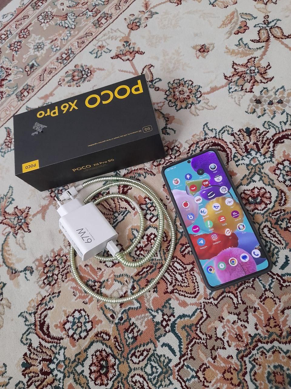 poco x6pro درحد نو|موبایل|تهران, هفده شهریور|دیوار