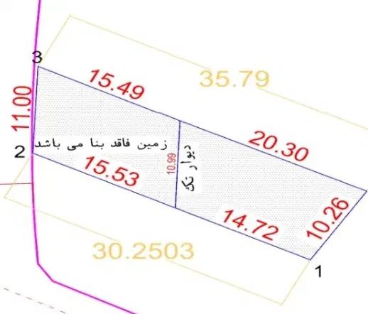 زمین مسکونی . تجاری|فروش زمین و ملک کلنگی|مشهد, بهار|دیوار