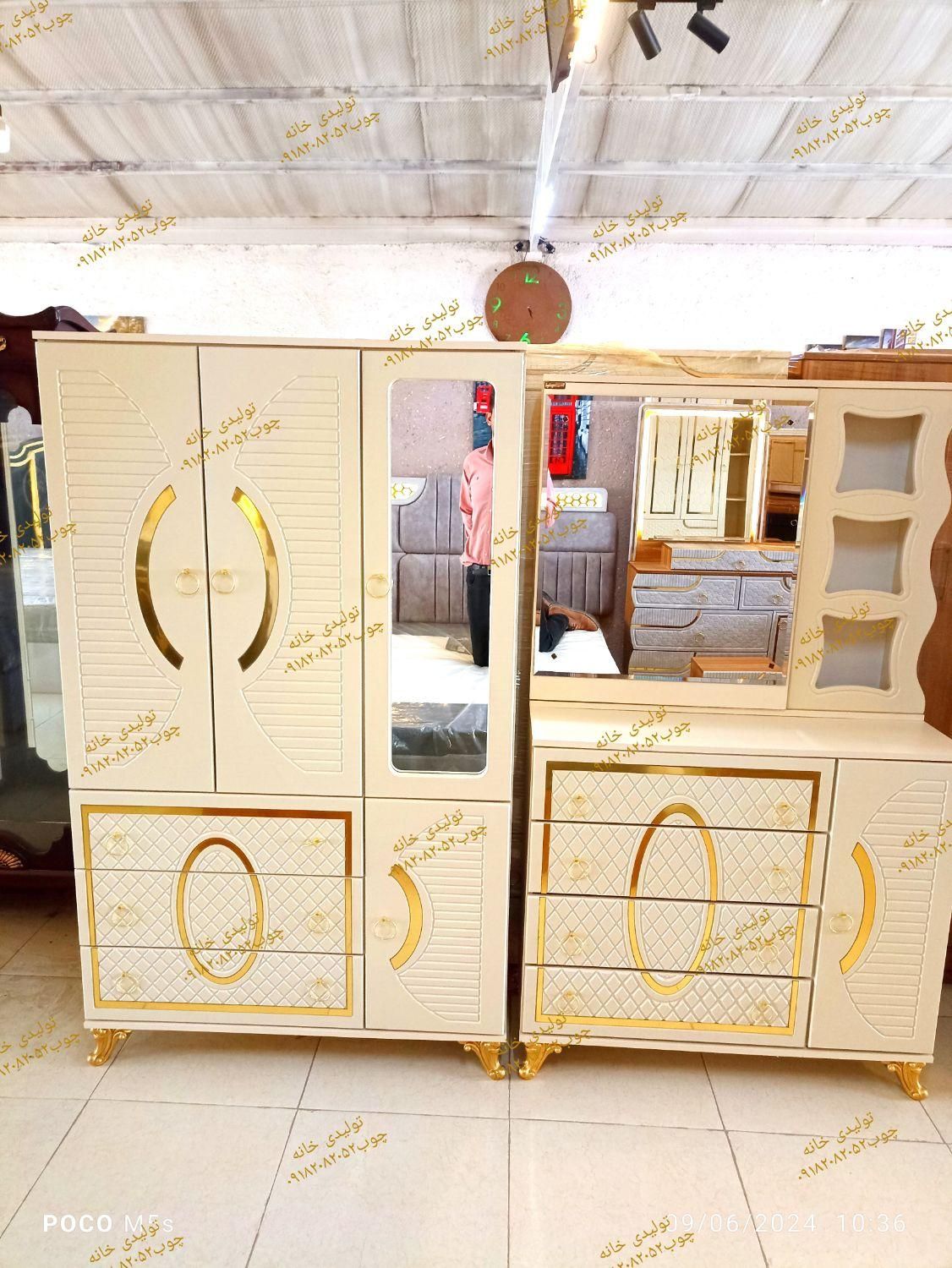 ‌کمد و میز آرایش شرکتی با ضمانت|جاکفشی، کمد، دراور|همدان, |دیوار