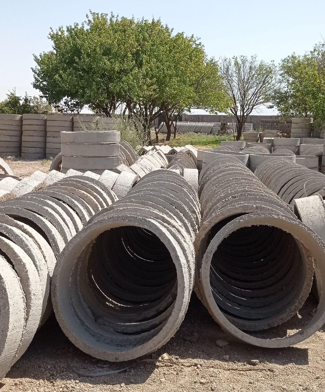 تولید انواع جدول و بلوک پرسی کول چاه لوله سیمانی|مصالح و تجهیزات ساختمان|قزوین, |دیوار