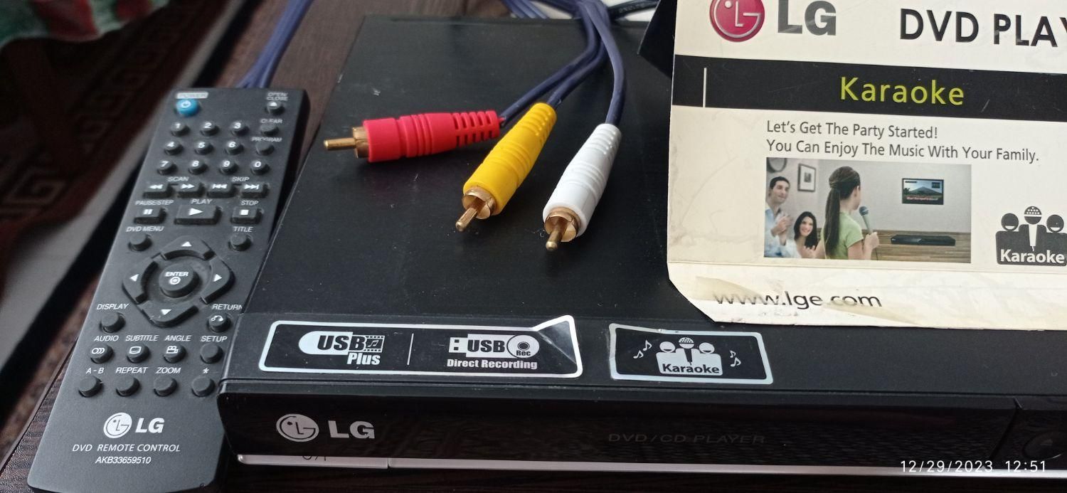 دی وی دی ال جی|پخشکننده DVD و ویدیو|شیروان (خراسان), |دیوار