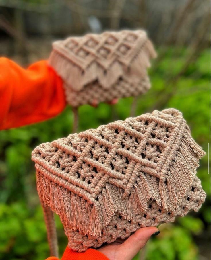 کیف مکرومه شیک دستساز|کیف، کفش، کمربند|بابل, |دیوار