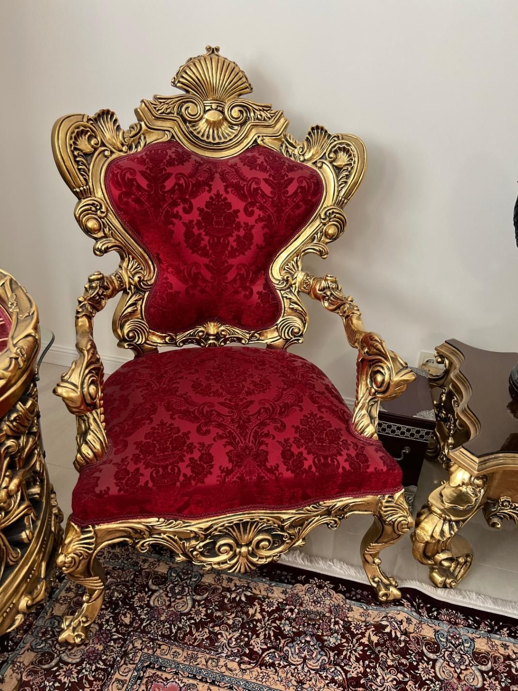 مبل سلطنتی مدل خرچنگی مناسب جهاز|مبلمان خانگی و میز عسلی|تهران, نظامی گنجوی (توانیر)|دیوار
