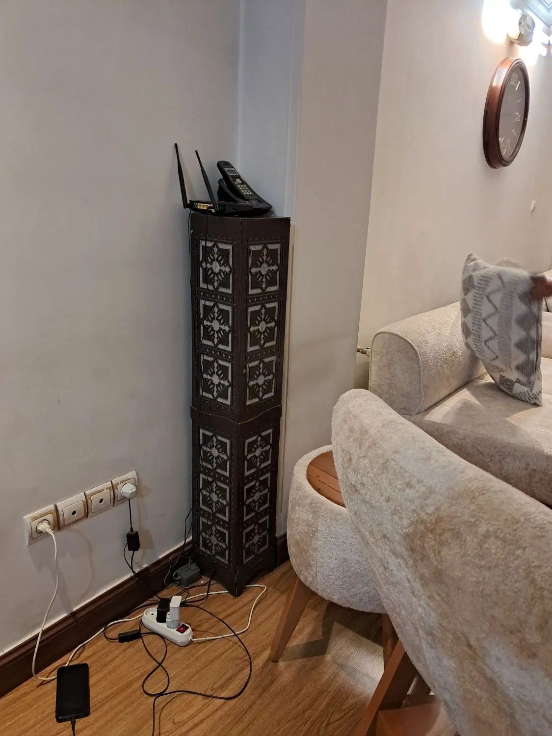 آباژور چوبی شیک|چراغ خواب و آباژور|تهران, پونک|دیوار