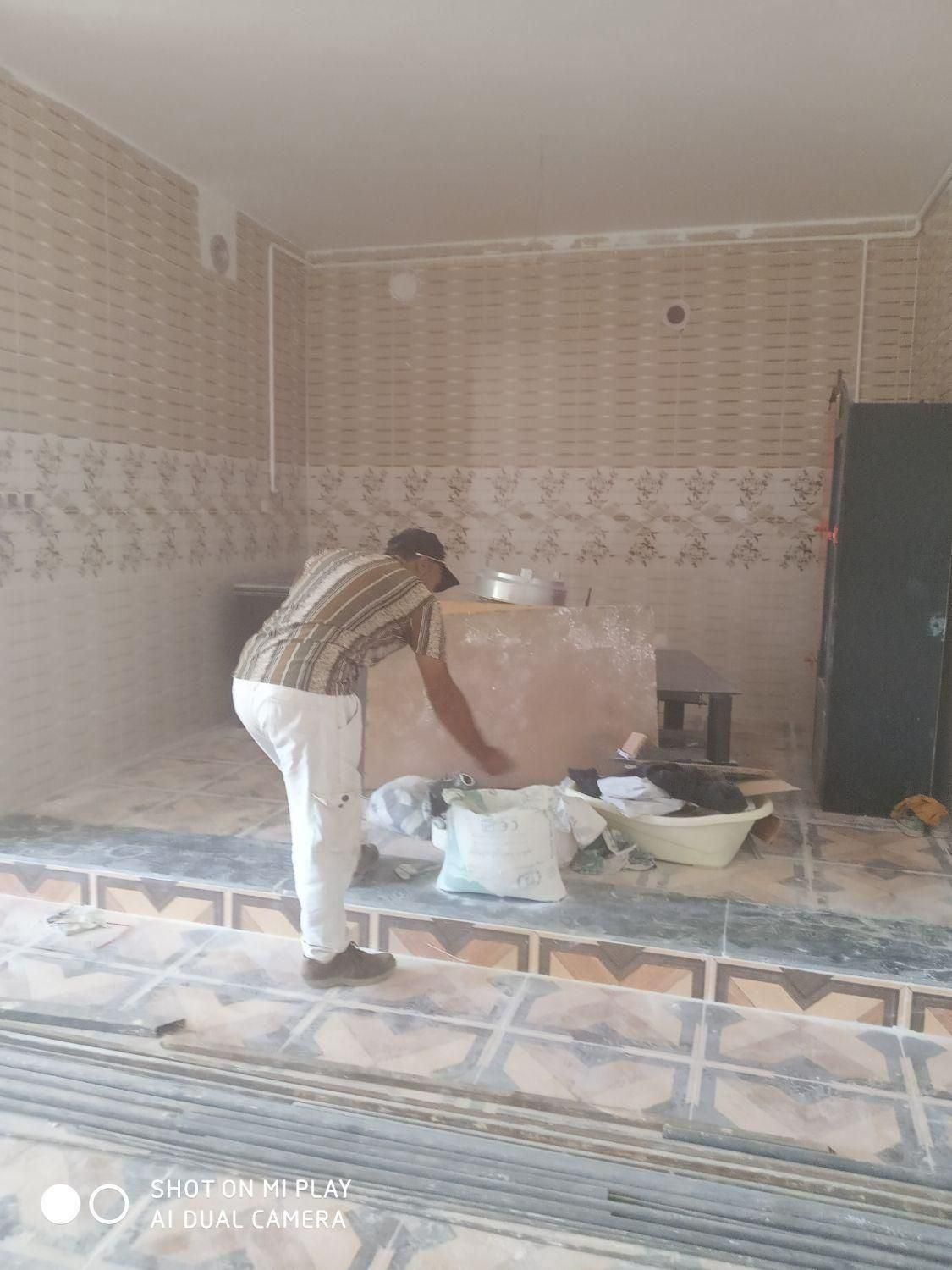 کلیه کار های ساختمانی بنایی و بازسازی و...|خدمات پیشه و مهارت|شیراز, میانرود|دیوار