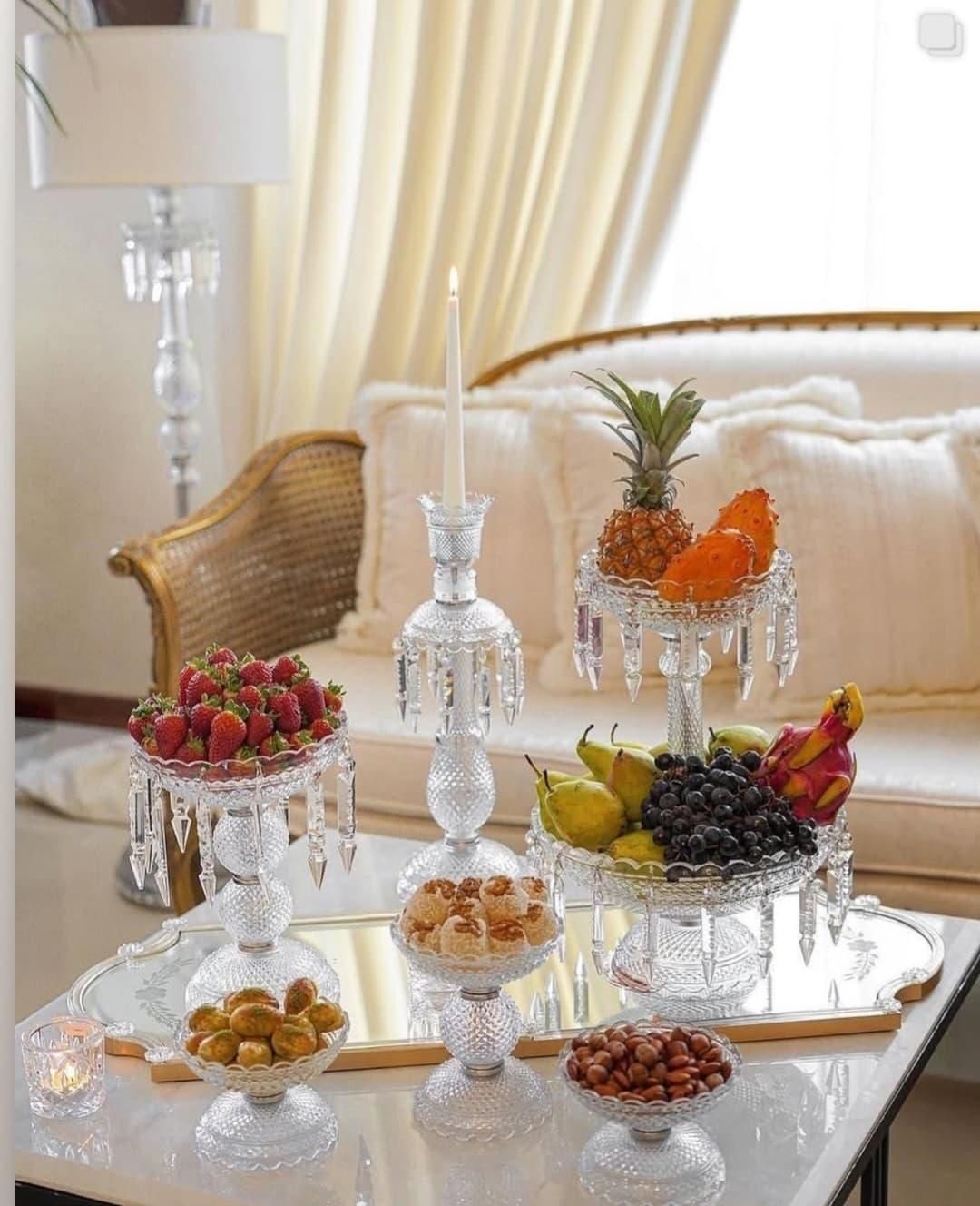 فروش حضوری و آنلاین لوستر و شمعدان و ظروف باکارات|صنایع دستی و سایر لوازم تزئینی|شیراز, شهرک گلستان|دیوار