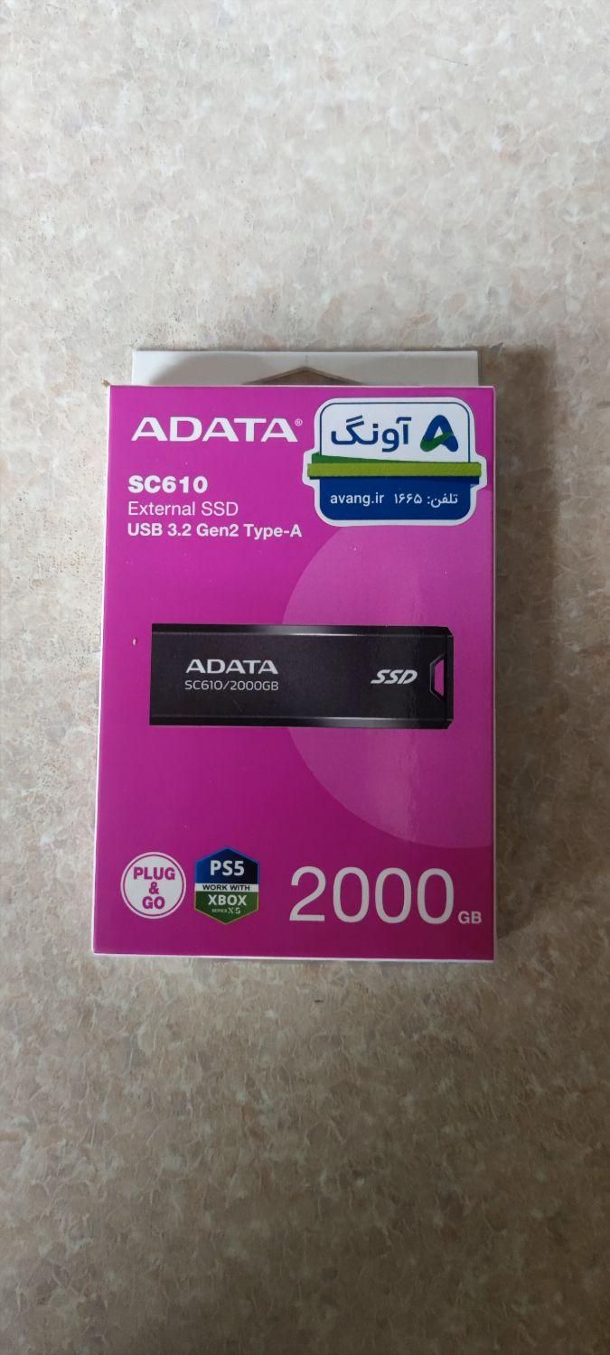 ssd external Adata مدل SC610 ظرفیت 2 ترابایت|قطعات و لوازم جانبی رایانه|تهران, اقدسیه|دیوار