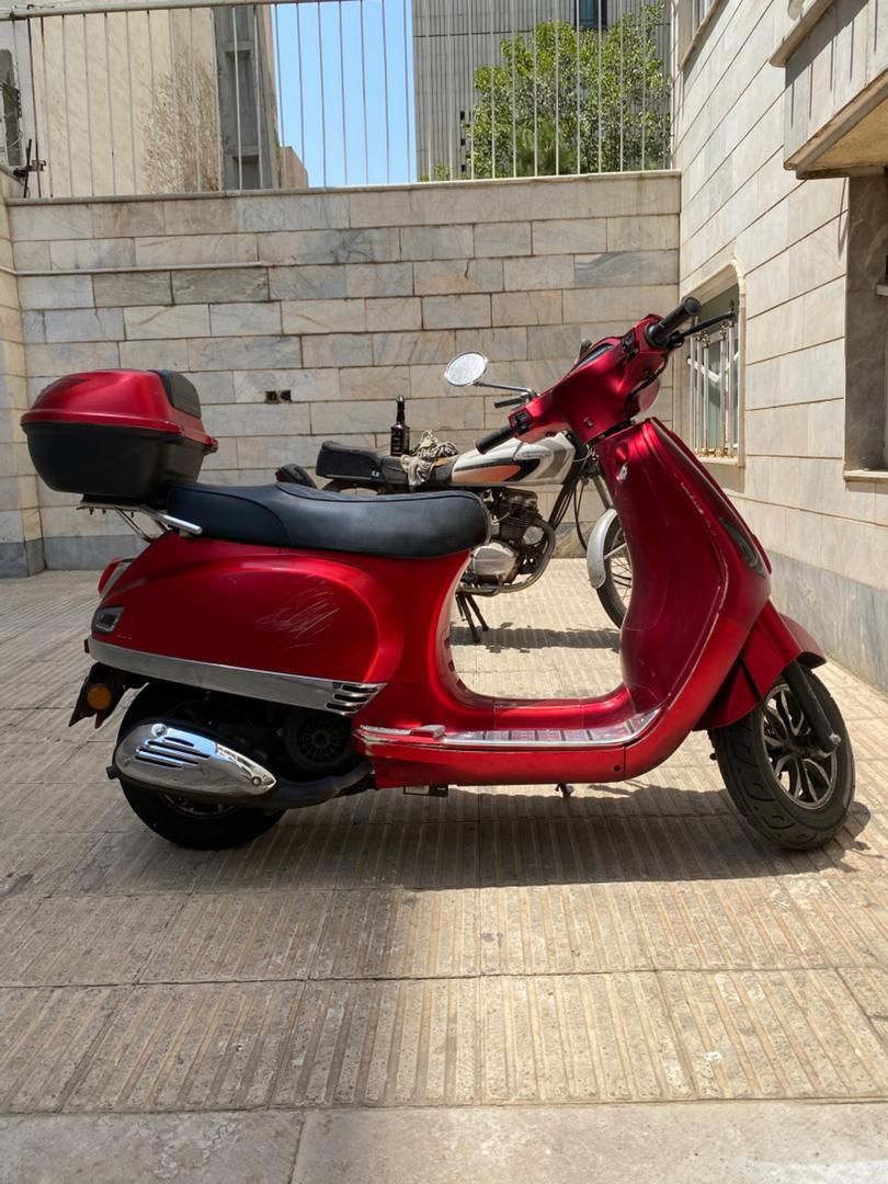 موتور البالویی طرح وسپا 150cc|موتورسیکلت|تهران, نیروی هوایی (پیروزی)|دیوار
