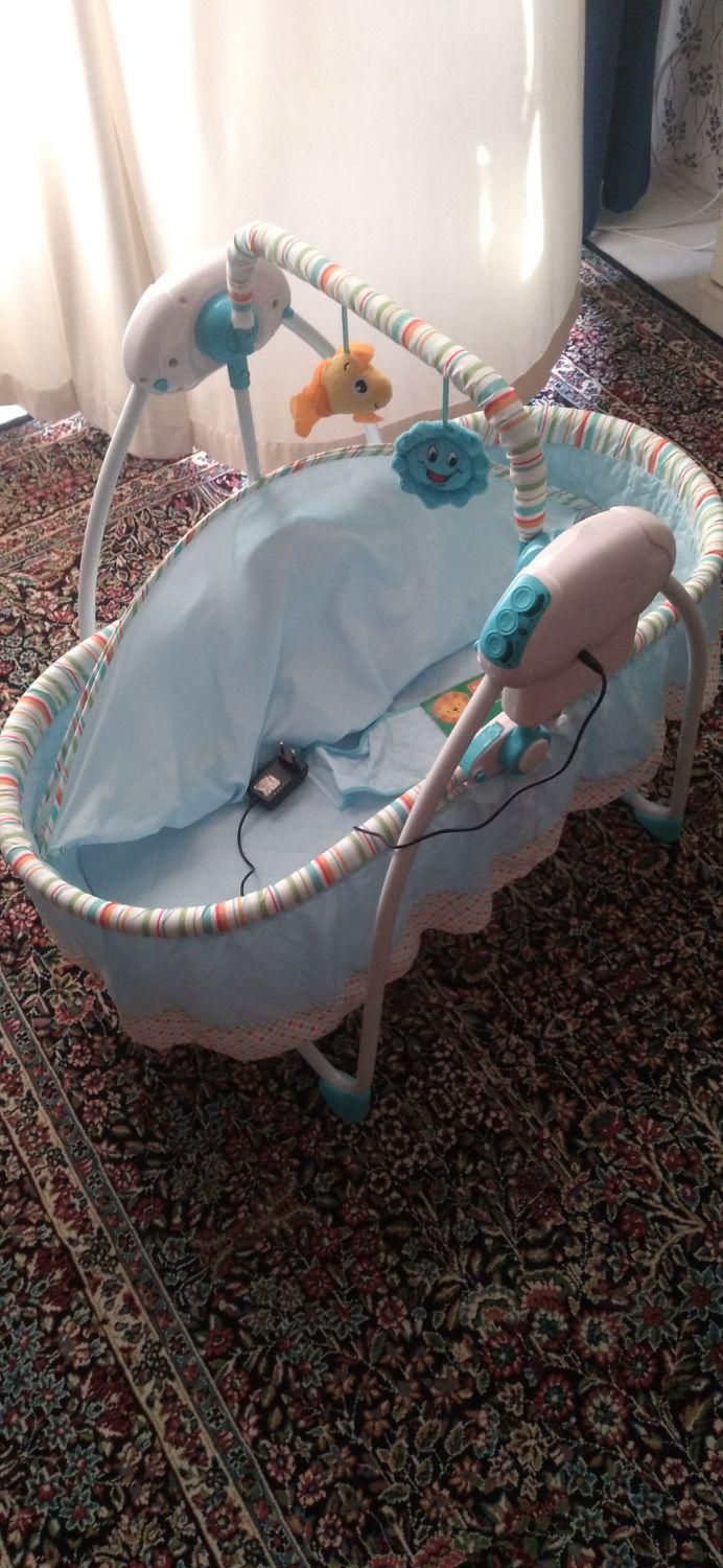 گهواره برقی نو|اسباب و اثاث بچه|کرمان, |دیوار