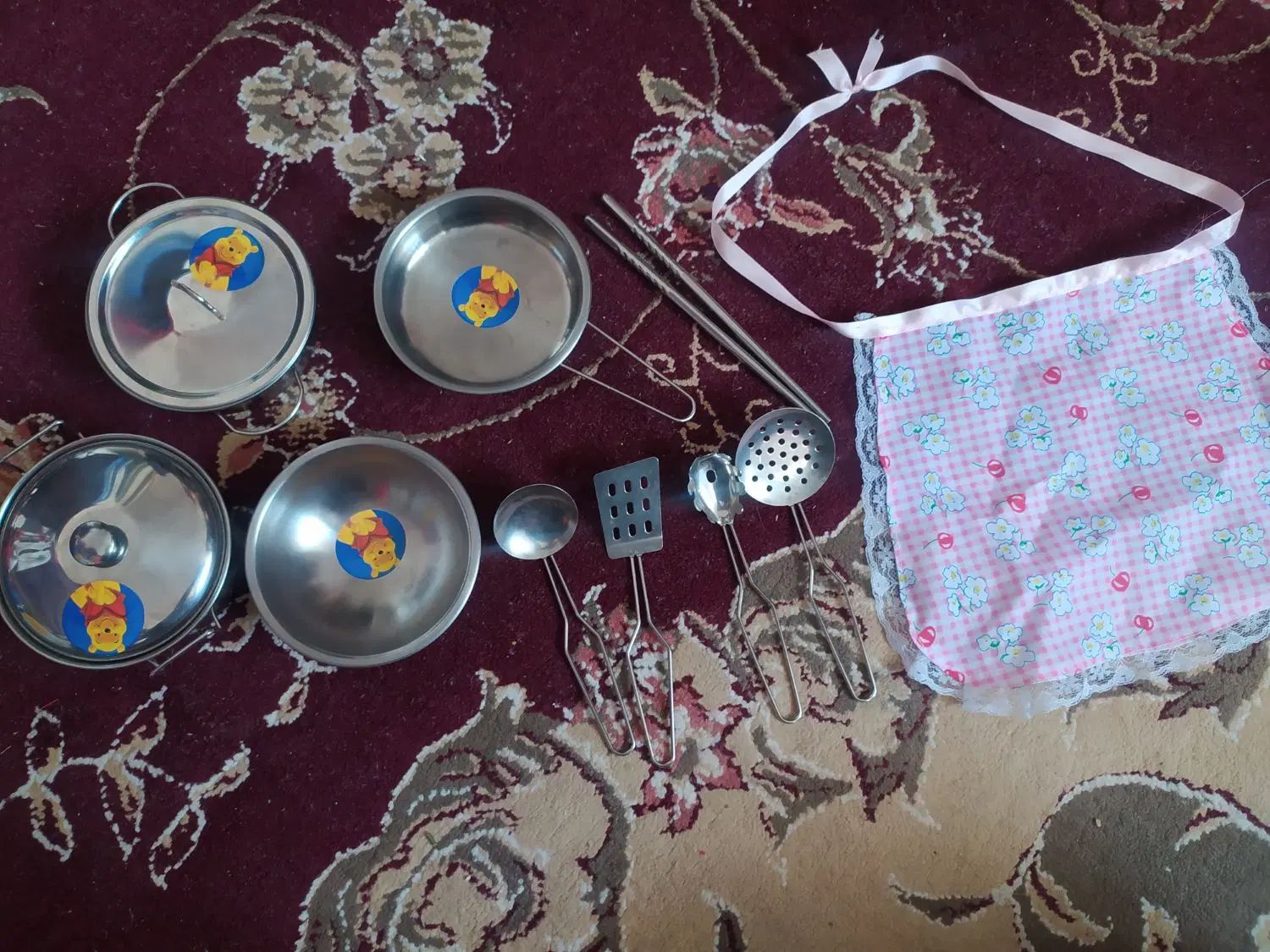 اسباب بازی دخترانه نو یخچال و گاز و ظروف استیل|اسباب‌بازی بچه|شیراز, کوشک میدان|دیوار