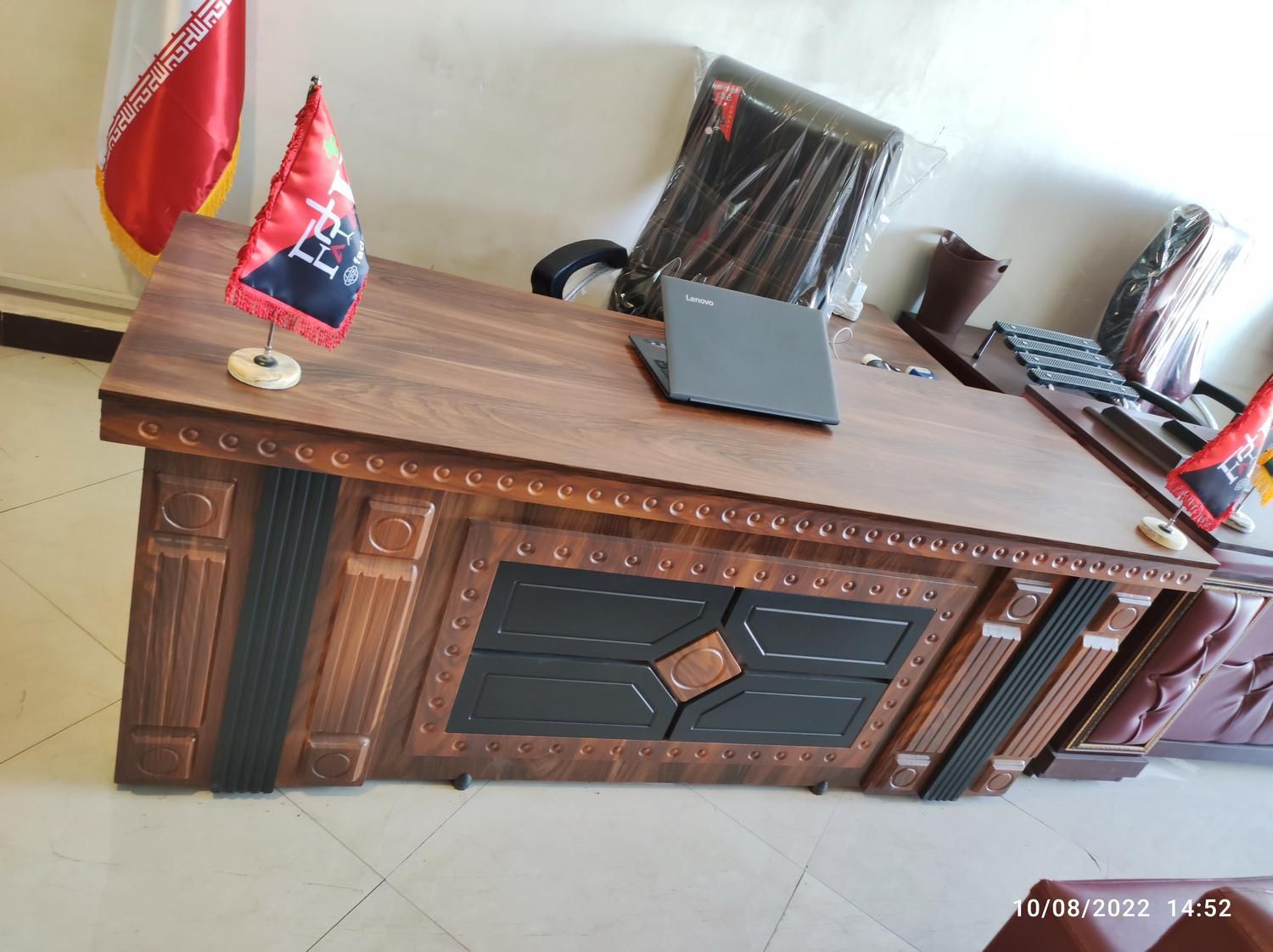 مبل نیم ست ادرای میز مدیریت و میز کنفرانس کتابخانه|دفتر کار|کرمان, |دیوار