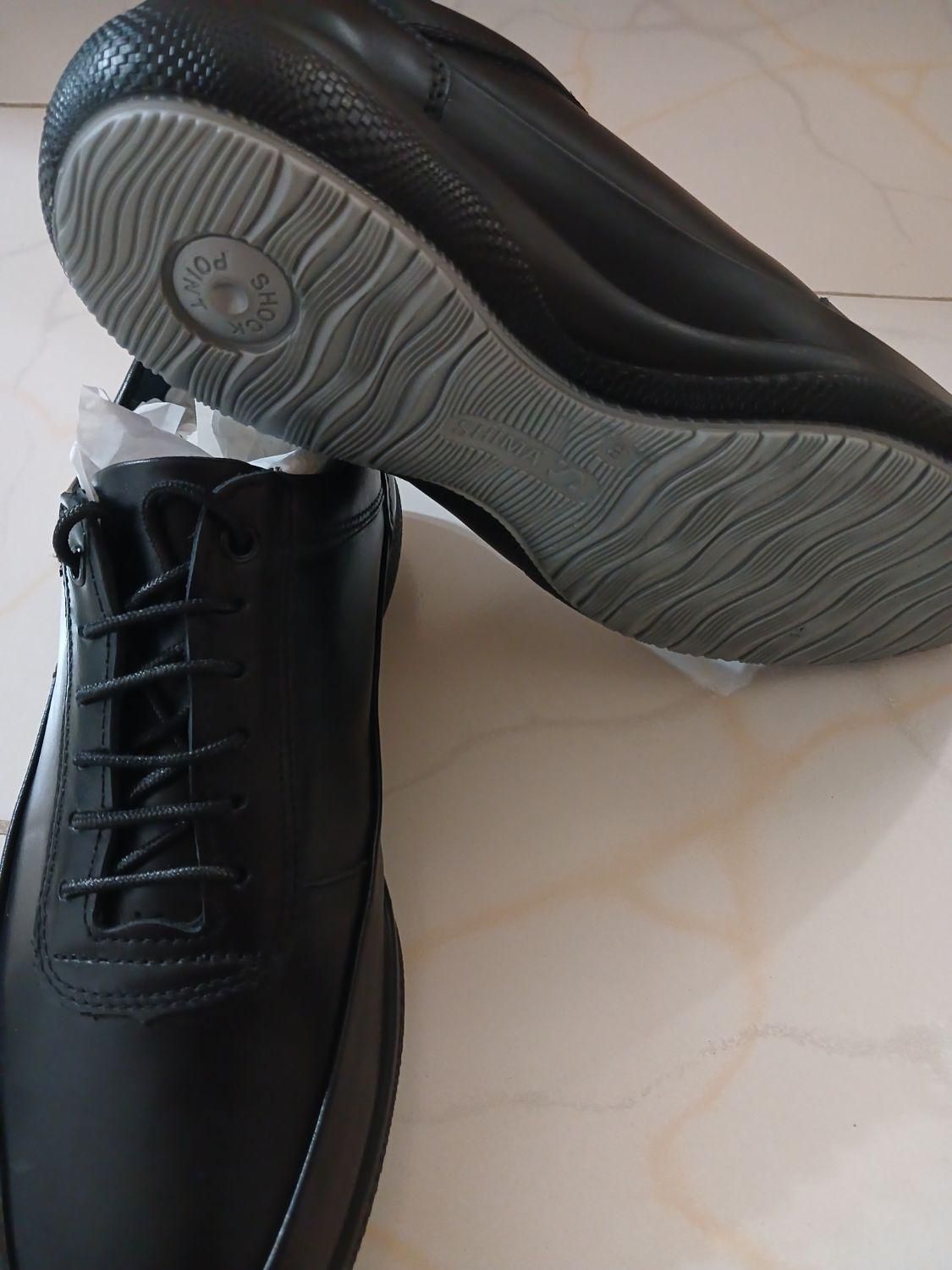 کفش چرم طبیعی سایز ۴۰|کیف، کفش، کمربند|مشکیندشت, |دیوار