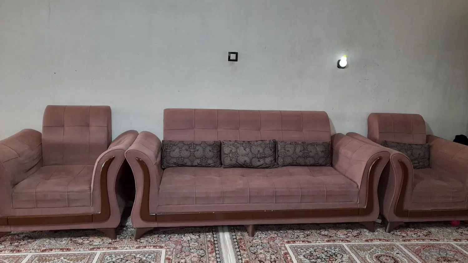 مبلمان راحتی۷نفره|مبلمان خانگی و میز عسلی|مشهد, رسالت|دیوار