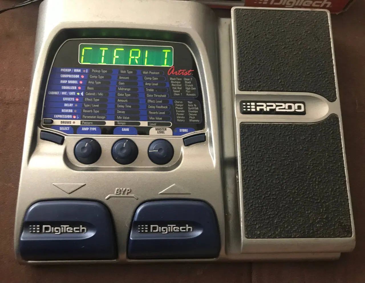 افکت DIGITECH RP200 A مثل آکبند ، به شدت زیر قیمت|گیتار، بیس، امپلیفایر|تهران, چیتگر شمالی|دیوار