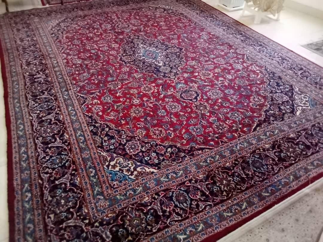 ۲ تخته فرش دستباف مشهد 12 متری طرح کاشان اصیل|فرش|رشت, پستک|دیوار