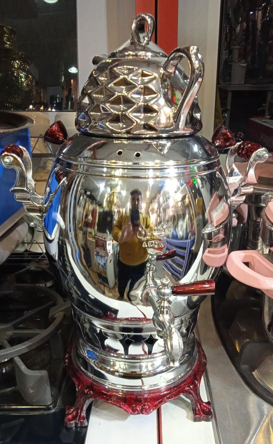 سماور گازی قصرسوگا|سماور، چایساز، قهوهساز|مشهد, هنرور|دیوار