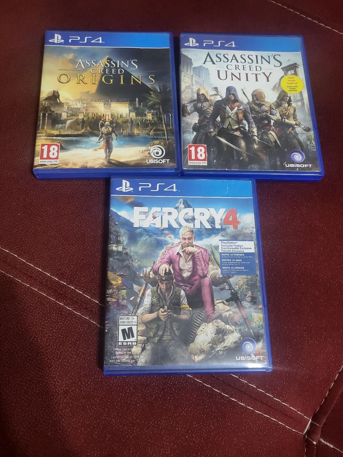 فارکرای Farcry اسسین assassins unity ps4|کنسول، بازی ویدئویی و آنلاین|تهران, الهیه|دیوار