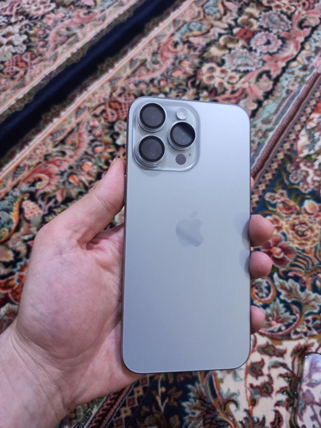 اپل iPhone 15 Pro Max با حافظهٔ ۲۵۶ گیگابایت|موبایل|کرمانشاه, |دیوار