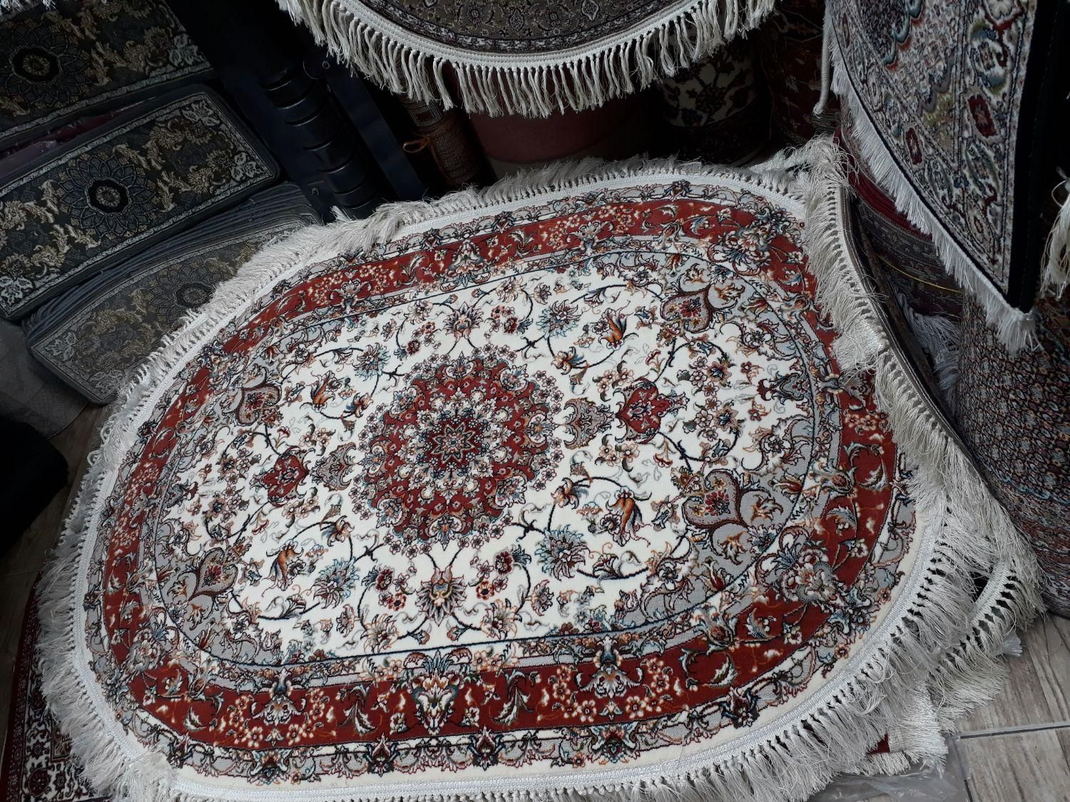 فرش بیضی ۷۰۰شانه اولیا سایز ۱×۱/۵ متر|فرش|تبریز, |دیوار