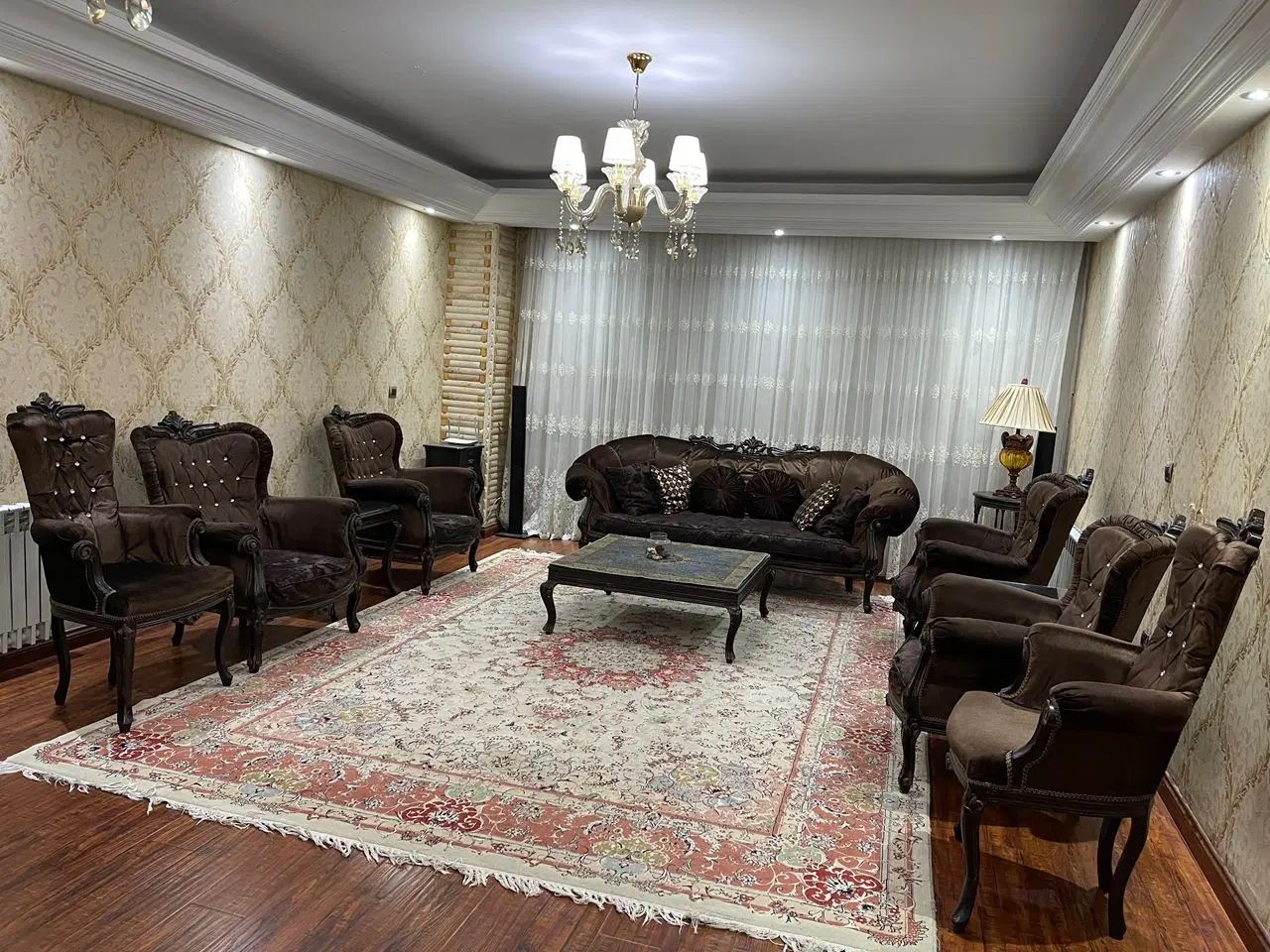 مبل مدرن استیل ۹ نفره/ میز ناهار خوری و بوفه|مبلمان خانگی و میز عسلی|کرج, گوهردشت|دیوار