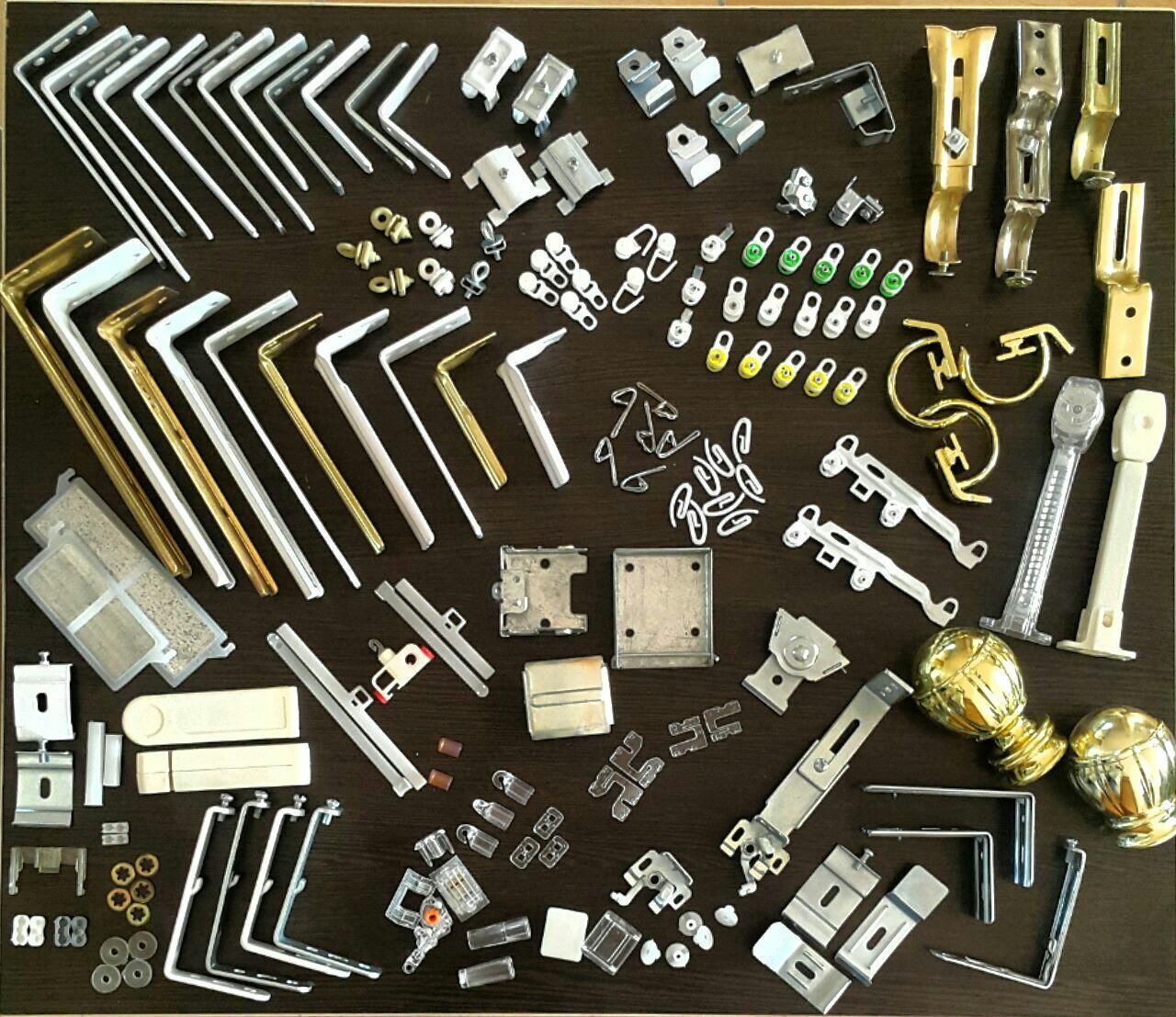 بورس لوازم پرده انواع میله پرده|پرده، رانر، رومیزی|کاشان, بهشتی|دیوار