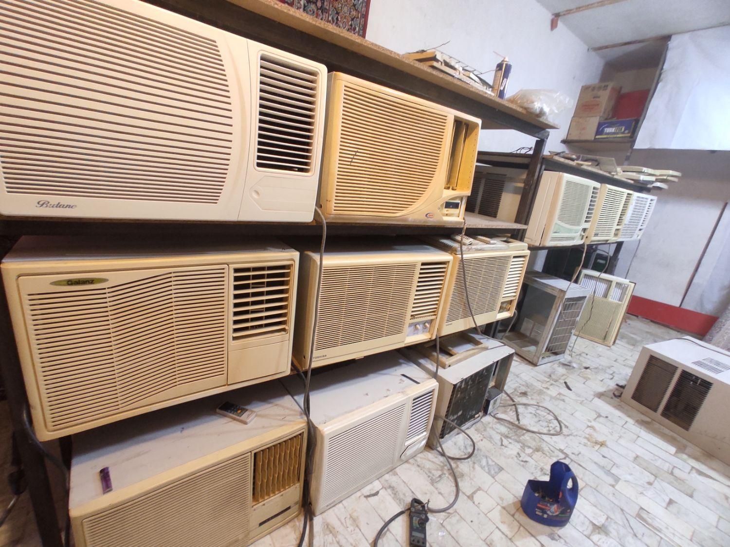 اجنرال موتور روتاری پشت پنجره ای کولر همه مدل|کولر گازی و فن‌کوئل|قم, امامزاده ابراهیم|دیوار