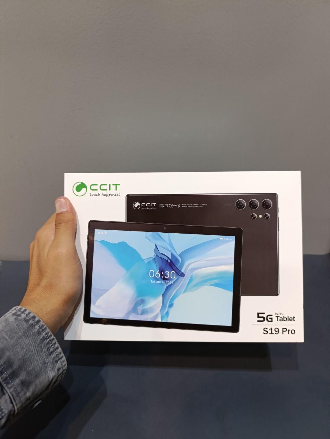 فروش ویژه تبلت ccit s19pro با رام ۸ آکبند|تبلت|تهران, فدک|دیوار