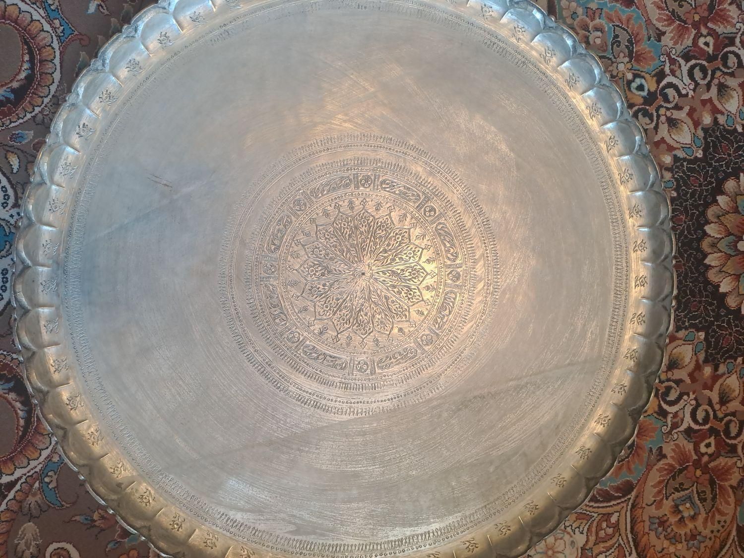 مجمع مسی قاجاری قدیمی|کلکسیون اشیاء عتیقه|اصفهان, آبشار|دیوار