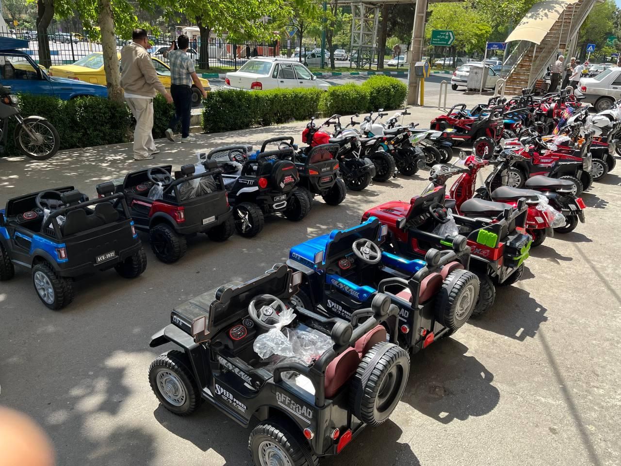 *استان قزوین *ماشین شارژی 4 موتوره اقساط|اسباب‌بازی بچه|قزوین, |دیوار