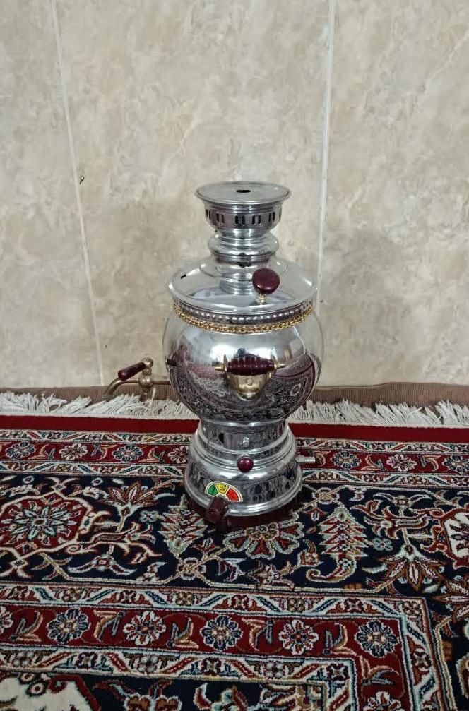 سماور گازی قدیمی نوی نو|سماور، چای‌ساز، قهوه‌ساز|بجنورد, |دیوار