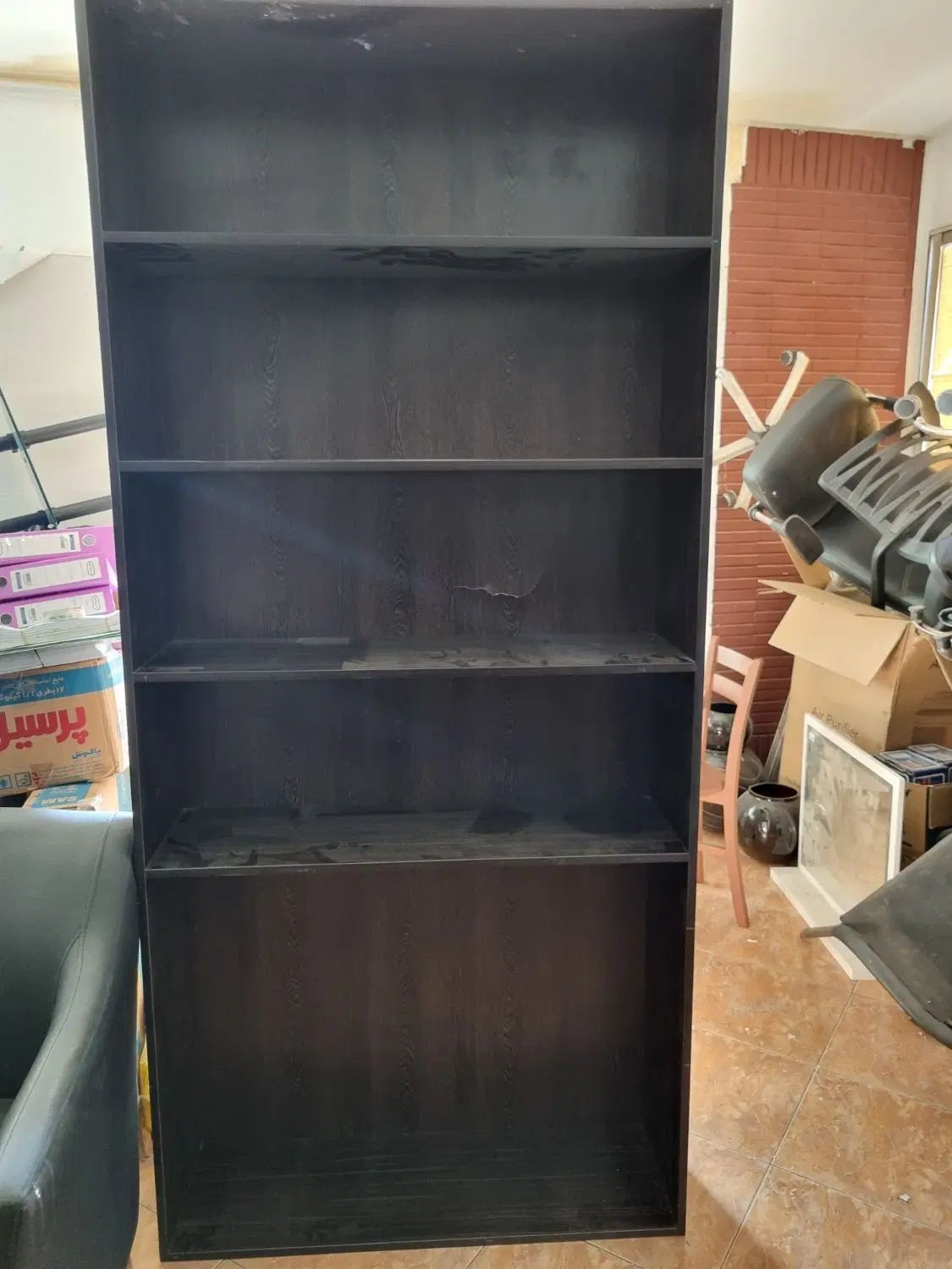 نیم ست چرمی با دوتا کتابخانه استاندارد زونکن|دفتر کار|تهران, فردوسی|دیوار