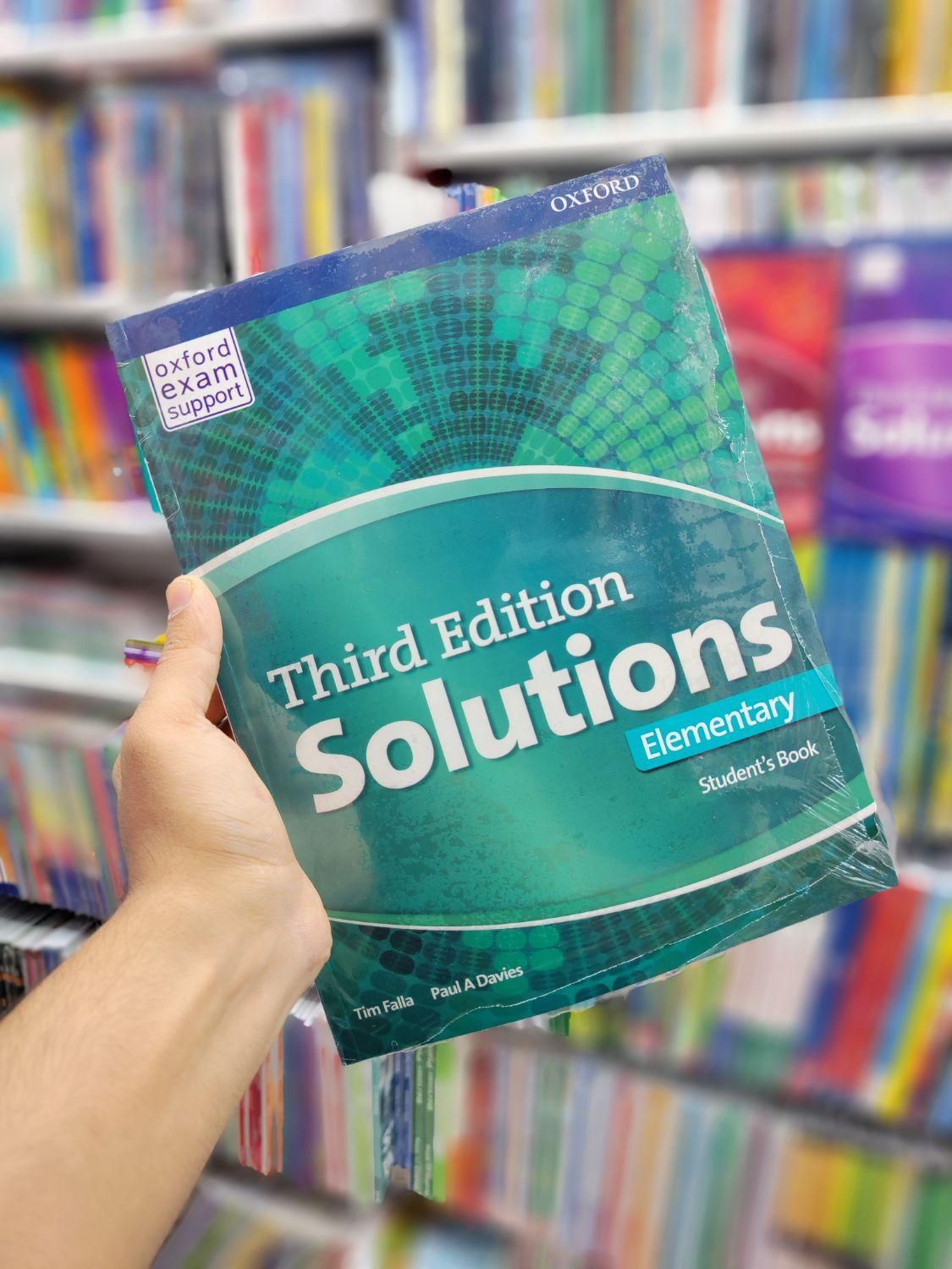 سولوشن solutions المنتری آپر پری اینترمدیت ادونس|کتاب و مجله آموزشی|مشهد, سراب|دیوار