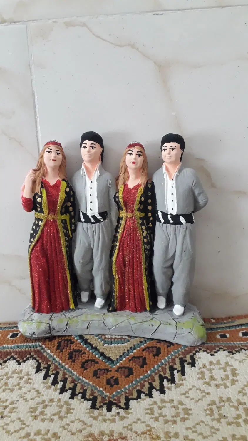 مجسمه های زیبای کردستان سوقاتی ماندگار|مجسمه، تندیس، ماکت|بانه, |دیوار
