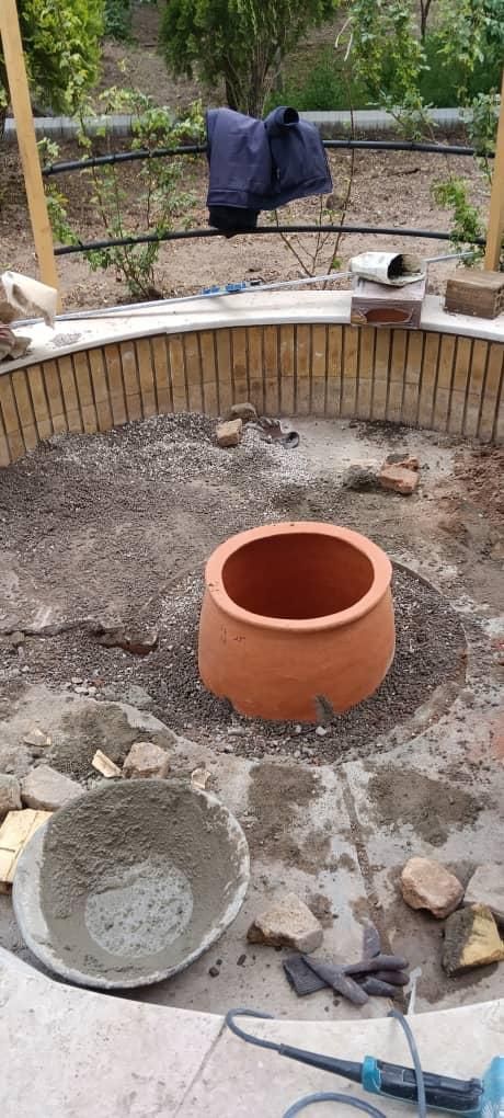 تنور گلی پخته شده برای باغ ویلا روستا کبابی|اجاق گاز و لوازم برقی پختوپز|تبریز, |دیوار