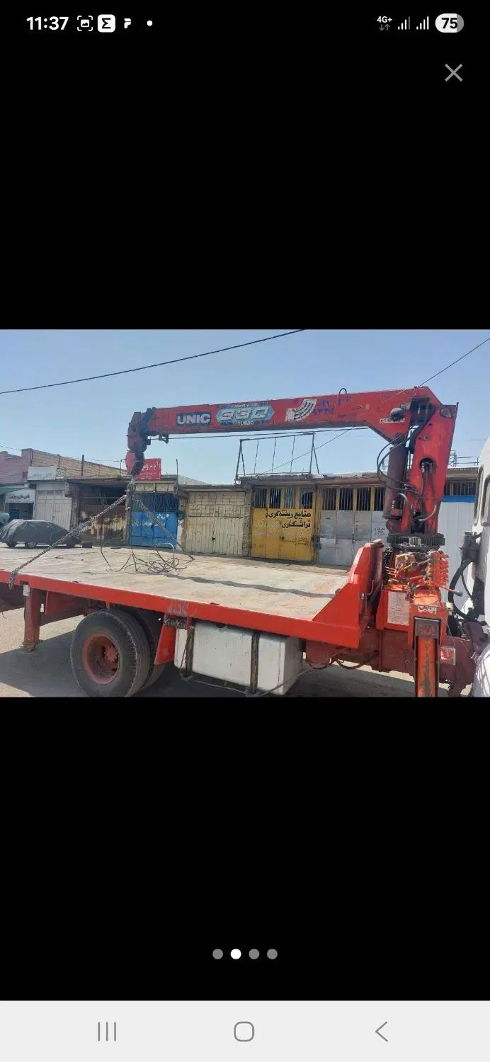 حمل و جابجایی بار با جرثقیل دادای سبد نفربر|خدمات حمل و نقل|گلپایگان, |دیوار