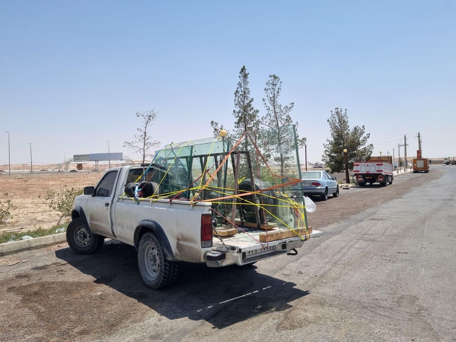 حمل آینه و شیشه با وانت خرک دار|خدمات حمل و نقل|تهران, هفت حوض|دیوار