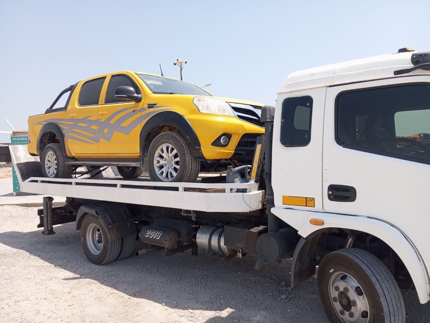 امدادخودرو یدک کش چرخگیر خودروبر یدکش خودرو بر کفی|خدمات حمل و نقل|یزد, |دیوار