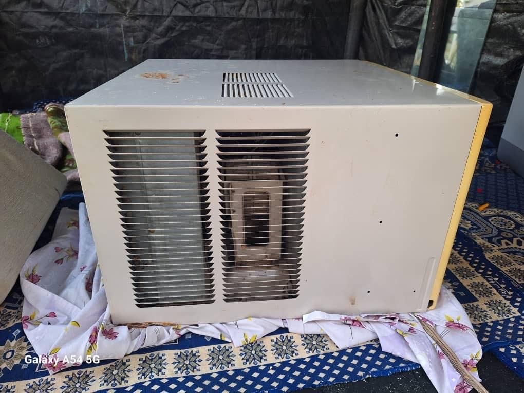 کولر گازی پنجره ای جنرال ۲۴۰۰۰ کنترل دار|کولر گازی و فن‌کوئل|چابکسر, |دیوار