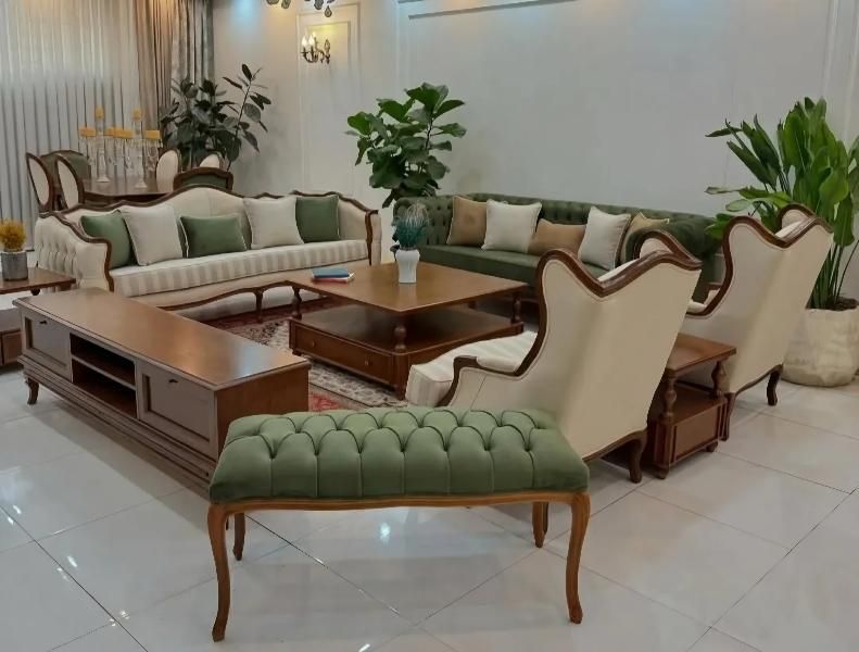 مدل راتین فرانسوی|مبلمان خانگی و میز عسلی|ورامین, جعفر آباد اخوان|دیوار