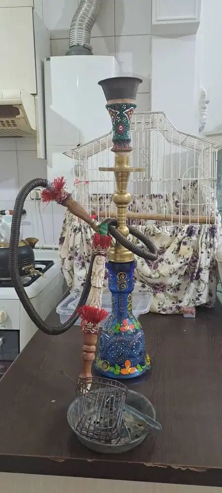 قلیان برنجی|صنایع دستی و سایر لوازم تزئینی|تهران, وحیدیه|دیوار