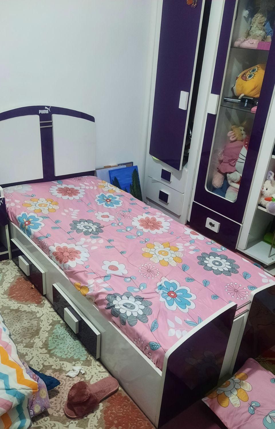 سرویس خواب هایکلاس کودک ونوجوان|تخت و سرویس خواب|میانه, |دیوار