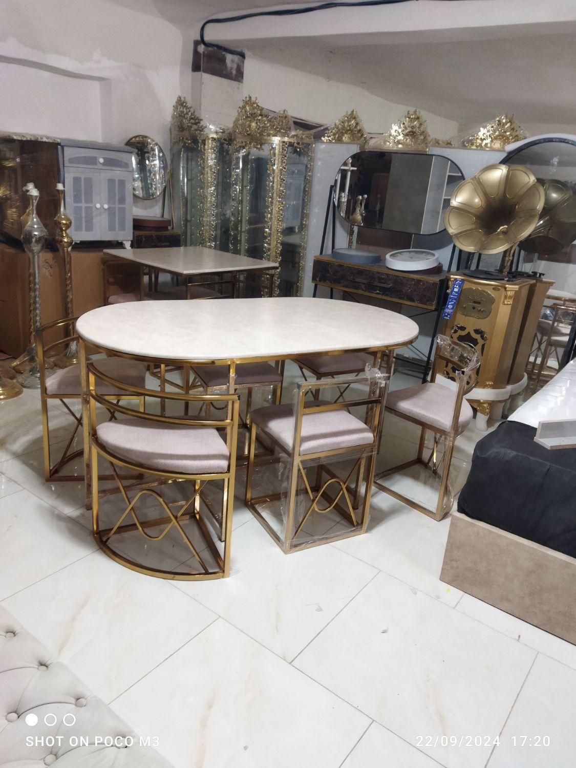 میز غذا خوری 6نفره|میز و صندلی غذاخوری|ارومیه, |دیوار